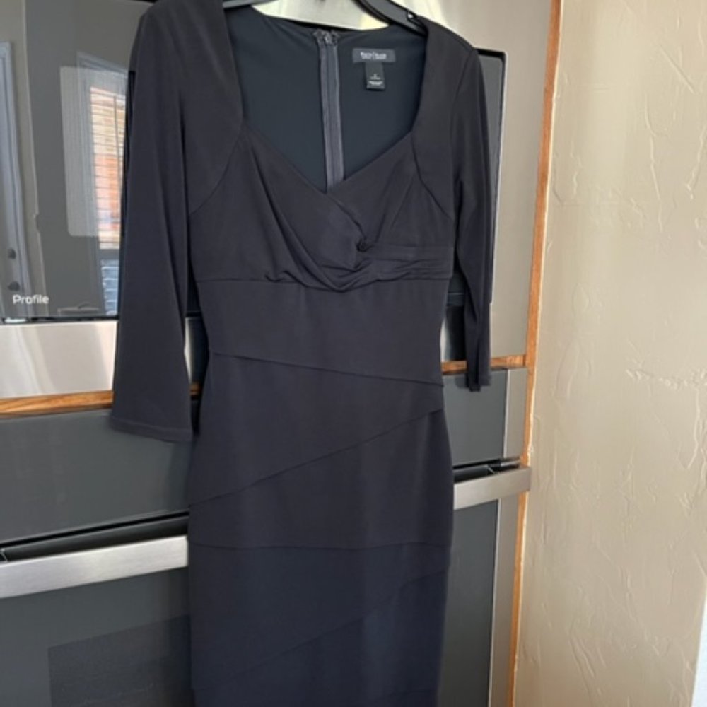 White House Black Market Black Dress Size 2